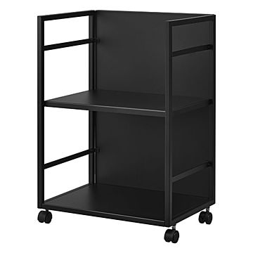 tower タワー (山崎実業) 目隠しワゴン Hidden Storage Wagon 棚 キッチン 子供部屋 ペット 収納 整理整頓 カウンター ストック 備蓄品 スチール製 キャスター