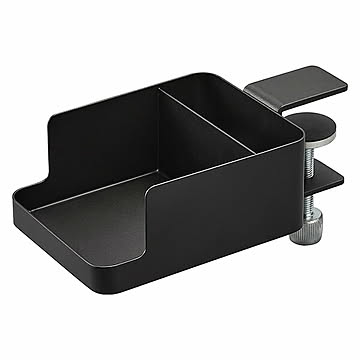 tower タワー (山崎実業) テーブル横スマートフォン＆コップホルダー Tableside Smartphone And Cup Holder 収納 テーブル デスク周り スマートフォン ラック