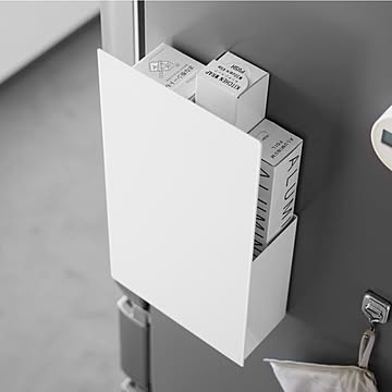 山崎実業 隠せるマグネットラップホルダー tower 