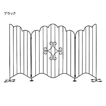 フェンス 組立式 エレガントゲート EG1200 幅1325x奥行160x高さ760mm 住まいスタイル