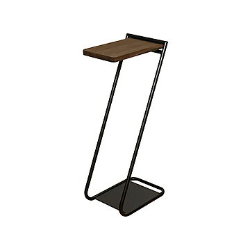 COLLEND Z型 Iron Leg Side Table Sサイズ ダークブラウン 木製