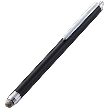 エレコム 法人用導電繊維タッチペン/12本入り/簡易パッケージ P-TPS03BK/12