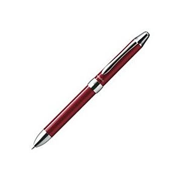 (業務用5セット) ぺんてる 多機能ペン ビクーニャEX 【シャープ芯径0.5mm/ボール径0.7mm】 XBXW1375B 軸色：レッド(赤)