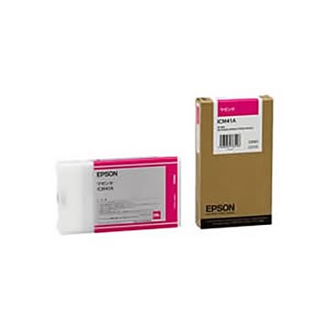 純正品 EPSON エプソン インクカートリッジ/トナーカートリッジ ICM41A M マゼンタ
