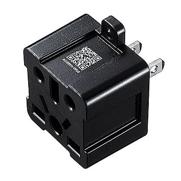 サンワサプライ 日本専用マルチタイプ電源変換アダプタ TR-AD6BK 管理No. 4969887825051