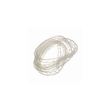 (まとめ)YAZAWA まとめるチューブ 内径：6mm 1.5m ×50セット