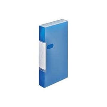 （まとめ）ジョインテックス CDファイル48枚収納 青 A411J-B×10セット