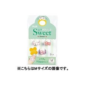 （まとめ）プラス メクリッコ SWEET KM-301SB-3 フラワー2 S 3個×10セット