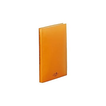 （まとめ）LIHITLAB クリヤーブック A4S N5001-4 橙【×30セット】