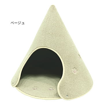 ラグタス 組立式ペットハウス コーン Lサイズ 幅58x奥行58x高さ53cm