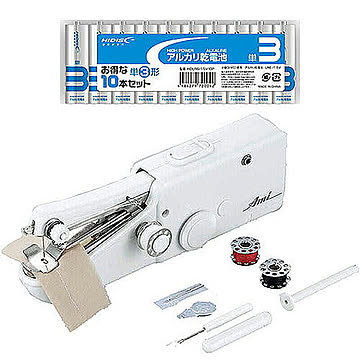 後藤 電動ハンドミシン アミーガー  807455+HDLR6/1.5V10P 管理No. 4589452990191