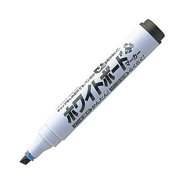 (まとめ) シヤチハタアートライン潤芯ホワイトボードマーカー 太字角芯 黒 70604 1本 【×50セット】