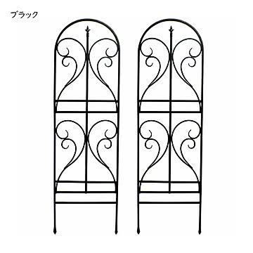 フェンス 2枚組 組立式 アイアントレリス IF-FN7950-2P 幅545x奥行15x高さ1830mm 住まいスタイル
