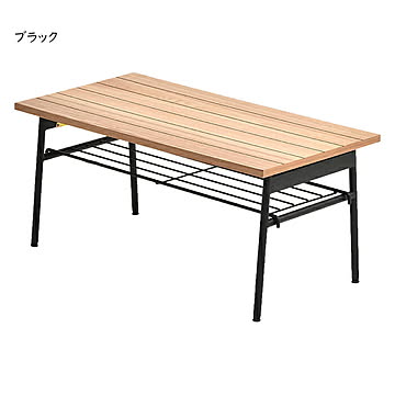 テーブル 折りたたみ式 組立式 Rille RITB0230 幅820x奥行420x高さ375mm B.Bファニシング