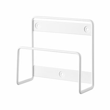 towerタワー(山崎実業) ウォール体重計ラック 石こうボード壁対応 Wall-Mounted Scale Rack, Drywall Compatible バスアイテム 洗面所 ヘルスメーター