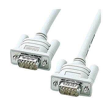 まとめ サンワサプライ ディスプレイケーブルミニD-Sub15pinオス 4m KB-HD154K 1本 ×5セット