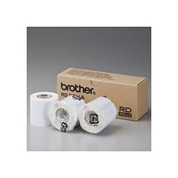 （まとめ） ブラザー BROTHER RDロール プレカット紙ラベル（PDラベルA） ラベルサイズ50mm×85mm 123枚 RD-M11J1 1セット（3ロール） 【×2セット】