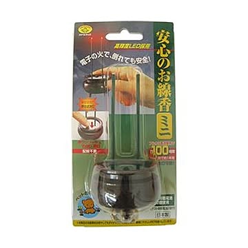 （まとめ）旭電機化成 安心のお線香ミニ ブラウンASE-5201DB 1個【×5セット】