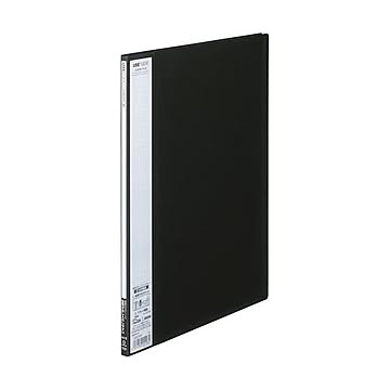 まとめキングジム ユーズナブルクリアーファイル A4タテ 10ポケット 背幅8mm 黒 133USHクロ 1冊 ×30セット