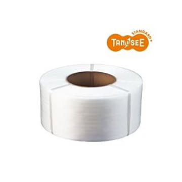 TANOSEE PPバンド 自動梱包機用 15mm×2500m 半透明 1巻