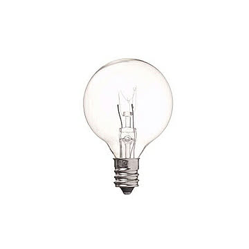 YAZAWA　ベビーボール球 G40 E12 40W クリア　G401240C 管理No. 4966307302130