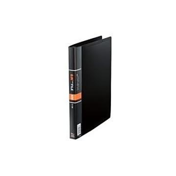 （まとめ）コレクト 名刺カードファイル CF-614-BK A4L 400名【×2セット】
