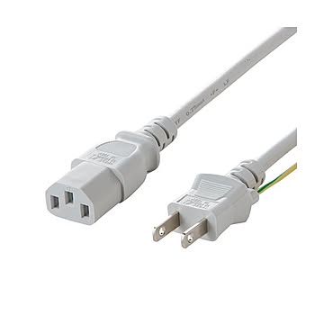 (まとめ)サンワサプライ 電源コード KB-D3315A×3セット