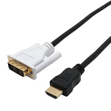 HDMI - DVI-D変換ケーブル 2m VDH-20/BK ミヨシ