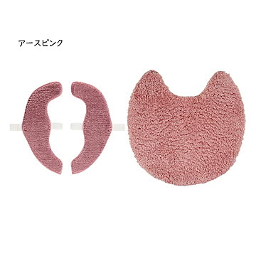 トイレマット 便座マット セット MARURU SELECT JUST FIT 58x58cm＋フリー カキウチ