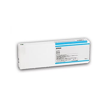 （まとめ） エプソン EPSON PX-P／K3（VM）インクカートリッジ シアン 700ml ICC52 1個 ×3セット
