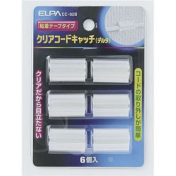（まとめ） ELPA クリアーコードキャッチ 【×30セット】