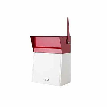 HERMOSA ハモサ MELROSE POST MR-001 メルローズポスト 郵便受け ポスト 鍵付き フラッグ付き エクステリア