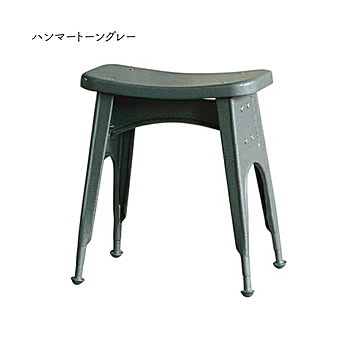 DULTON KITCHEN STOOL 組立式 スツール 幅415x奥行270x高さ460mm ハンマートーングレー