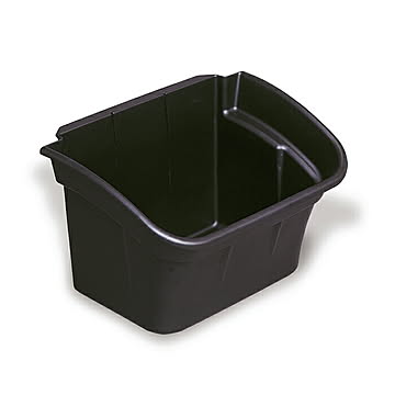 ユーティリティーカート オプショナルパーツ シルバー入れ 15.1L 幅432x奥行308x高さ267mm ラバーメイド