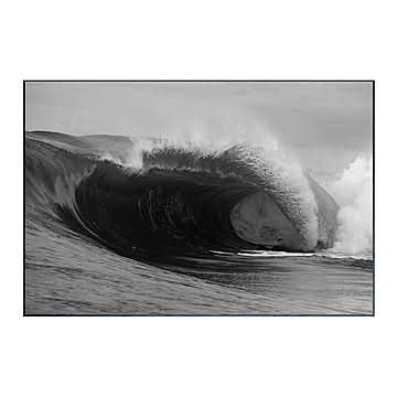 Photography Big wave アートポスター（フレーム付き） m13043