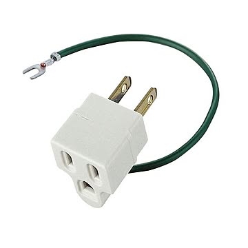 まとめエレコム OAアダプタ3Pメス-2Pオス T-H32 1個×10セット