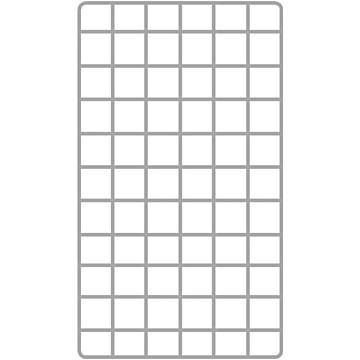 スチールラックのキタジマ ネット 1枚セット 取付金具付き