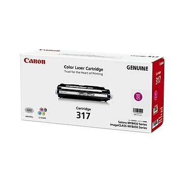 キヤノン トナーカートリッジ 317CRG-317MAG マゼンタ 2576B003 1個