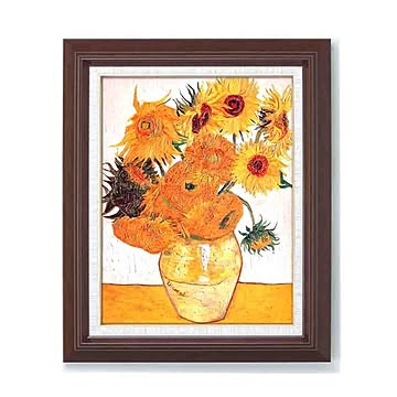 ゴッホ名画額F6「ひまわり」