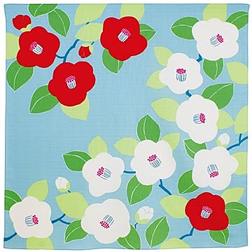 Adeline klam ひめむすび 風呂敷 ターコイズ 70cm 20554-201