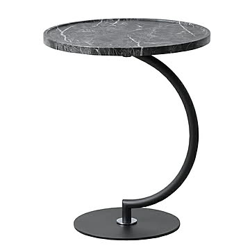 サイドテーブル 組立式 ブラス 幅460x奥行460x高さ555mm あずま工芸