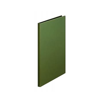 （まとめ） キングジム レザフェスU クリアーファイル A4タテ型 20ポケット オリーブ 【×3セット】