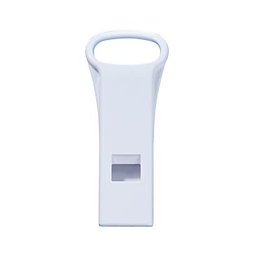 (まとめ) ライオン事務器レスキュー名札用ホイッスル ホワイト NF-1（W） 1セット（10個） 【×10セット】