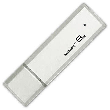 HIDISC USB 3.0 フラッシュドライブ 8GB シルバー キャップ式 HDUF114C8G3 管理No. 4984279231913