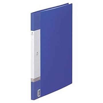 (まとめ) リヒトラブ リクエスト クリヤーブック（クリアブック） B4タテ 20ポケット 背幅16mm 青 G3211-8 1冊 【×10セット】