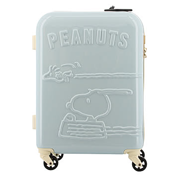 ピーナッツ スーツケース 機内持ち込み レディース 31L 48cm 2.9kg PN-030 PEANUTS スヌーピー キャリーケース ハードキャリー ファスナー 1年保証