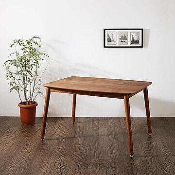 ロゼル ダイニングこたつテーブル 長方形 75×105cm 年中快適 高さ調節 ウォールナットブラウン