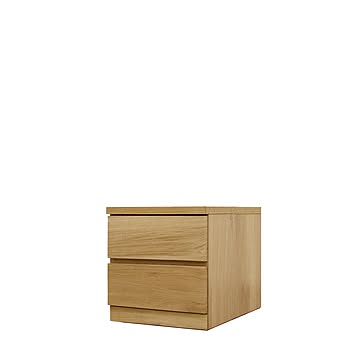 丸田木工 フィット 幅40 2段 奥行55 チェスト 完成品 日本製 大川家具