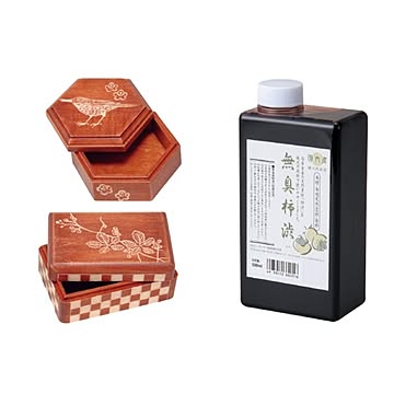 （まとめ）無臭柿渋 500ml【×5セット】