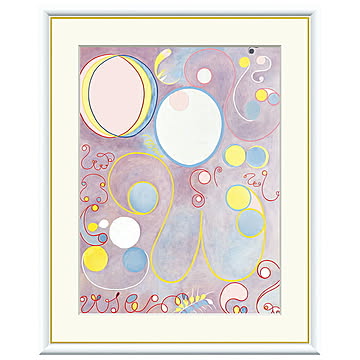 額絵 The Ten Largest No.8 Adulthood ヒルマ・アフ・クリント 61x49.5cm 三幸